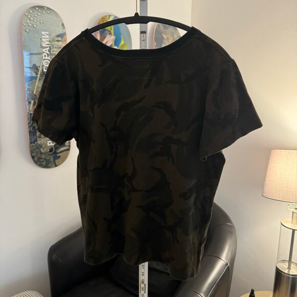 Number (N)INE x 1PIU1UGUALE3 Relax Camo Baby Tee NYC Fits S - Picture 2 of 6